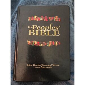 The Peoples' Bible NRSV with Apocrypha Hardcover Fortress Press 2009 DeYoung